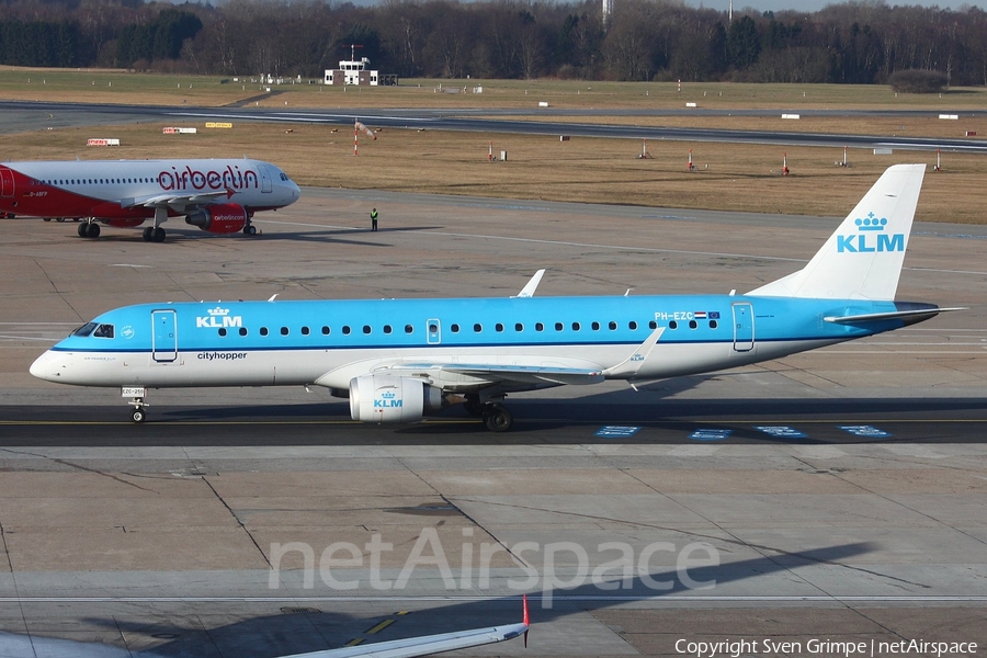 KLM Cityhopper Embraer ERJ-190STD (ERJ-190-100STD) (PH-EZC) | Photo 40550