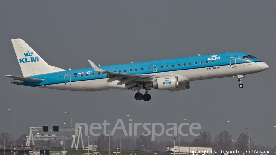 KLM Cityhopper Embraer ERJ-190STD (ERJ-190-100STD) (PH-EZD) | Photo 228377