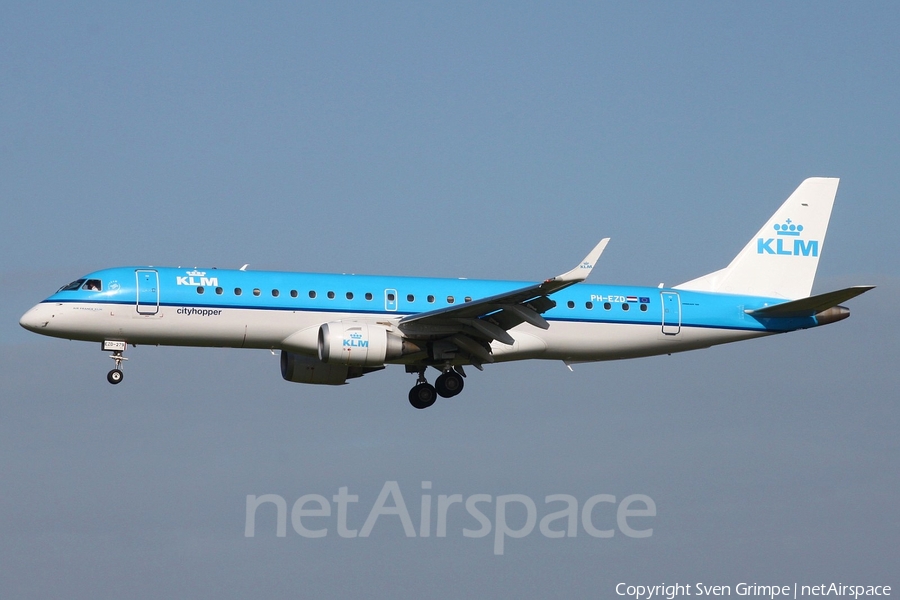 KLM Cityhopper Embraer ERJ-190STD (ERJ-190-100STD) (PH-EZD) | Photo 74160