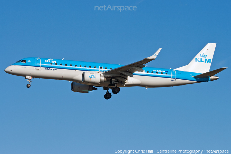 KLM Cityhopper Embraer ERJ-190STD (ERJ-190-100STD) (PH-EZD) | Photo 12712