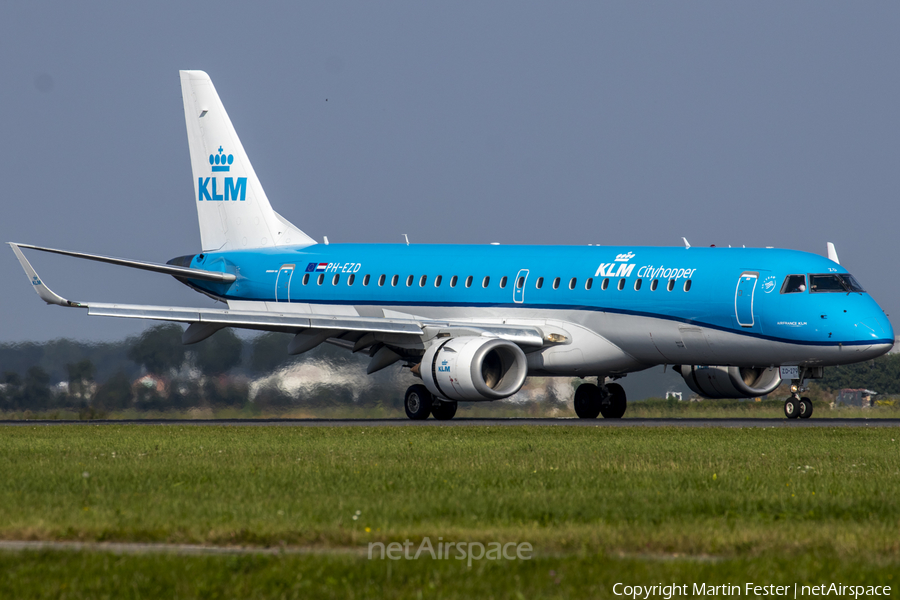 KLM Cityhopper Embraer ERJ-190STD (ERJ-190-100STD) (PH-EZD) | Photo 487794