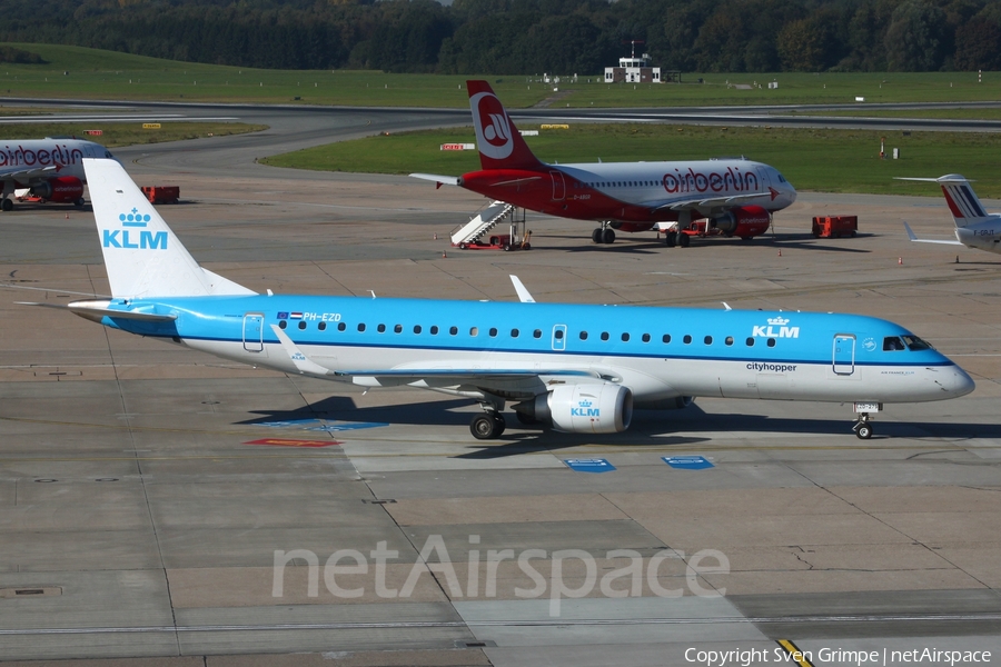 KLM Cityhopper Embraer ERJ-190STD (ERJ-190-100STD) (PH-EZD) | Photo 444572