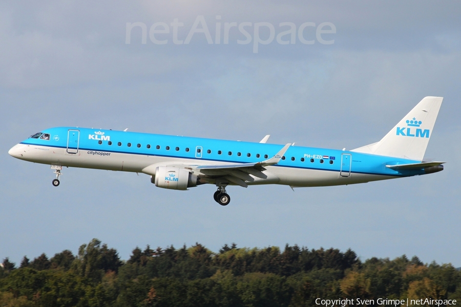 KLM Cityhopper Embraer ERJ-190STD (ERJ-190-100STD) (PH-EZD) | Photo 452479