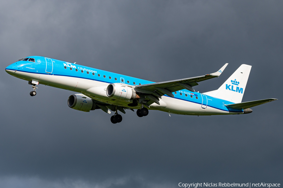 KLM Cityhopper Embraer ERJ-190STD (ERJ-190-100STD) (PH-EZD) | Photo 472033