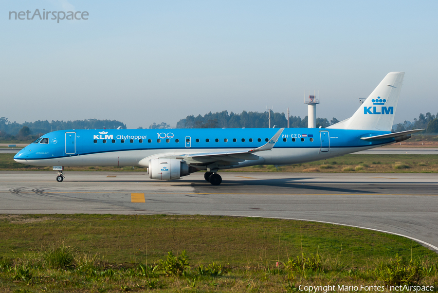 KLM Cityhopper Embraer ERJ-190STD (ERJ-190-100STD) (PH-EZD) | Photo 366205