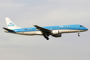 KLM Cityhopper Embraer ERJ-190STD (ERJ-190-100STD) (PH-EZD) at  Warsaw - Frederic Chopin International, Poland