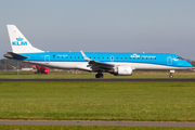 KLM Cityhopper Embraer ERJ-190LR (ERJ-190-100LR) (PH-EZE) at  Amsterdam - Schiphol, Netherlands
