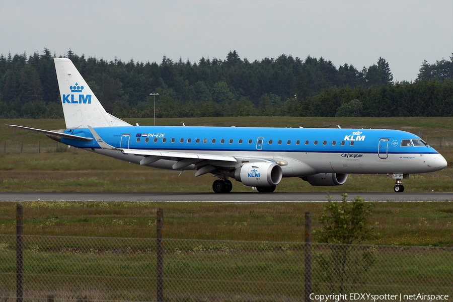 KLM Cityhopper Embraer ERJ-190LR (ERJ-190-100LR) (PH-EZE) | Photo 279873