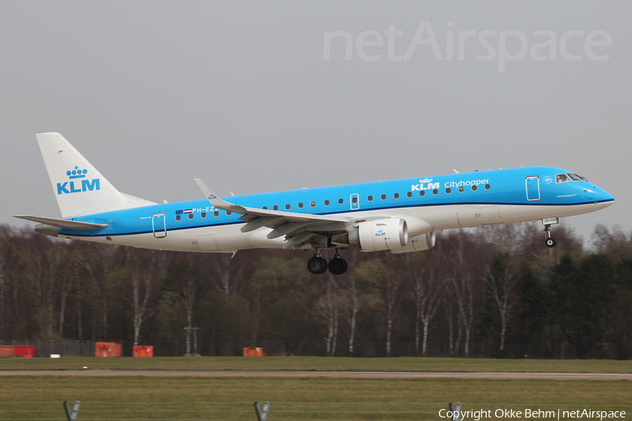 KLM Cityhopper Embraer ERJ-190LR (ERJ-190-100LR) (PH-EZE) | Photo 104146
