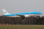 KLM Cityhopper Embraer ERJ-190LR (ERJ-190-100LR) (PH-EZE) at  Hamburg - Fuhlsbuettel (Helmut Schmidt), Germany