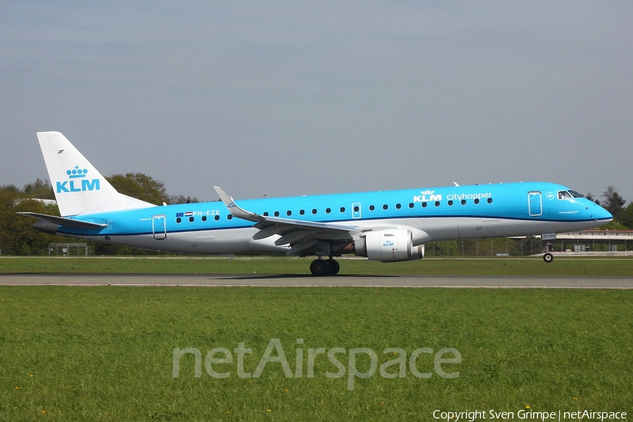 KLM Cityhopper Embraer ERJ-190LR (ERJ-190-100LR) (PH-EZE) | Photo 244183