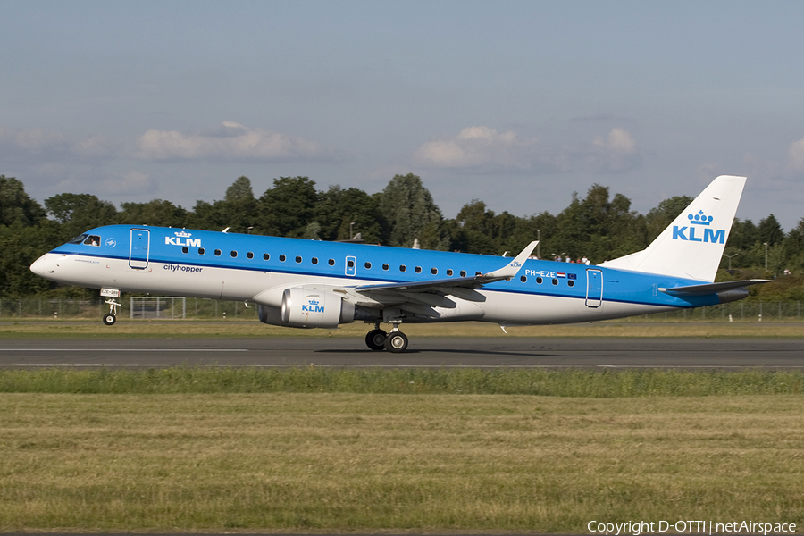 KLM Cityhopper Embraer ERJ-190LR (ERJ-190-100LR) (PH-EZE) | Photo 276868