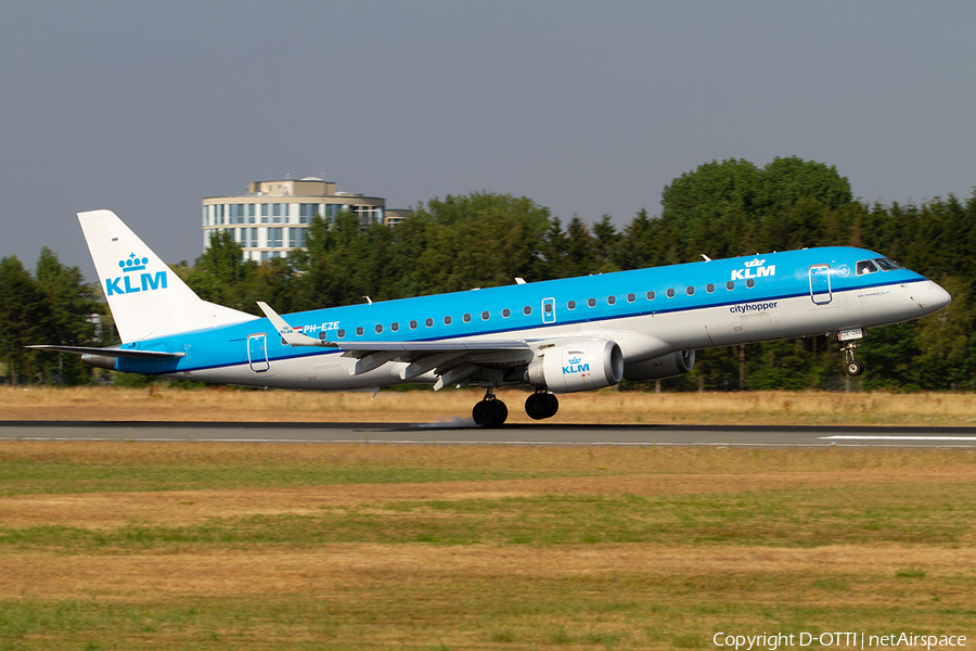 KLM Cityhopper Embraer ERJ-190LR (ERJ-190-100LR) (PH-EZE) | Photo 304857