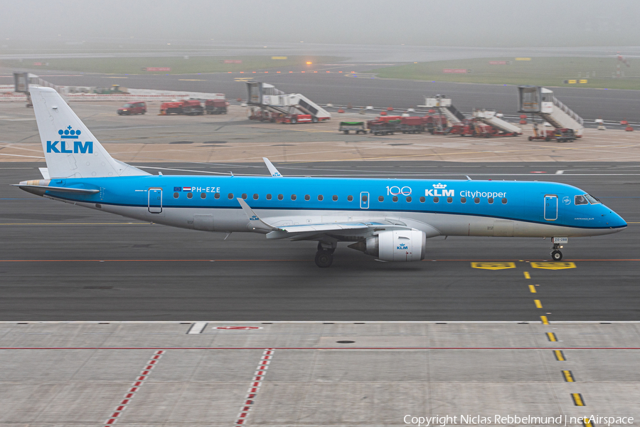 KLM Cityhopper Embraer ERJ-190LR (ERJ-190-100LR) (PH-EZE) | Photo 351847