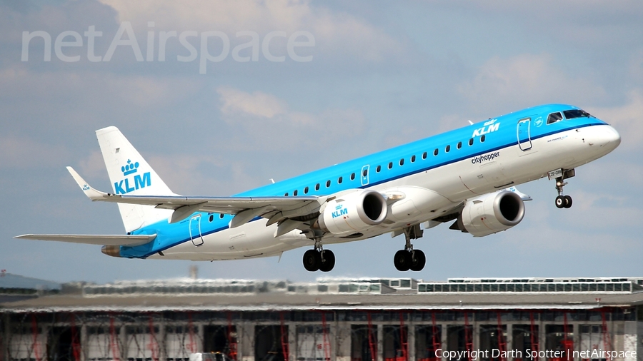KLM Cityhopper Embraer ERJ-190LR (ERJ-190-100LR) (PH-EZE) | Photo 171902