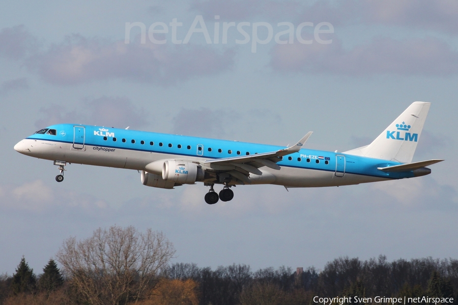 KLM Cityhopper Embraer ERJ-190LR (ERJ-190-100LR) (PH-EZE) | Photo 446507