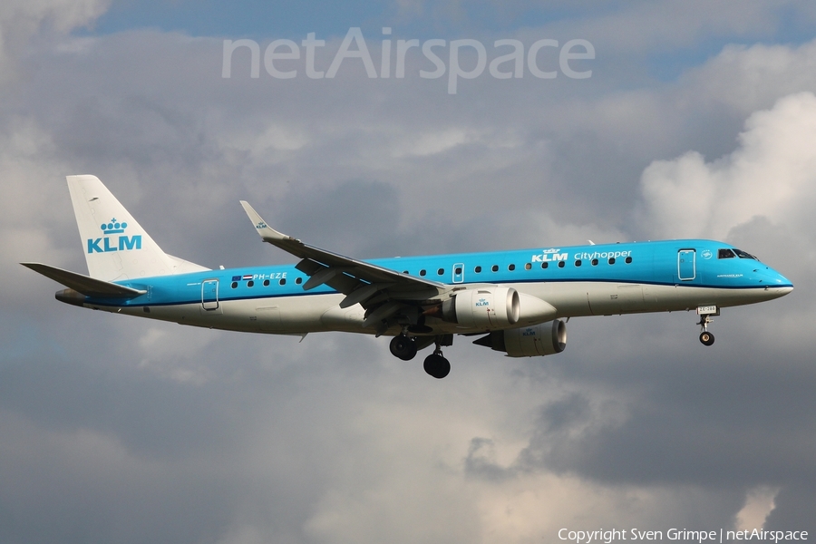 KLM Cityhopper Embraer ERJ-190LR (ERJ-190-100LR) (PH-EZE) | Photo 508146