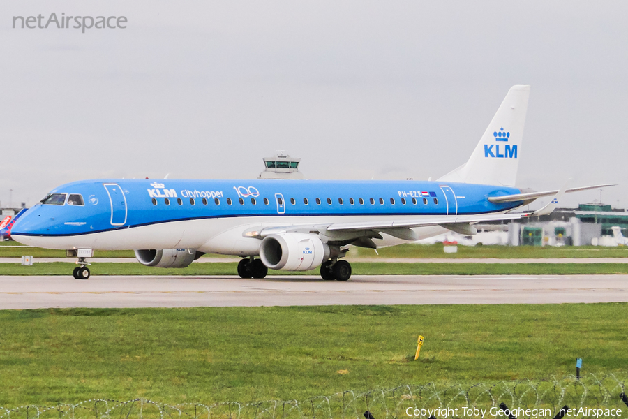 KLM Cityhopper Embraer ERJ-190LR (ERJ-190-100LR) (PH-EZE) | Photo 388805