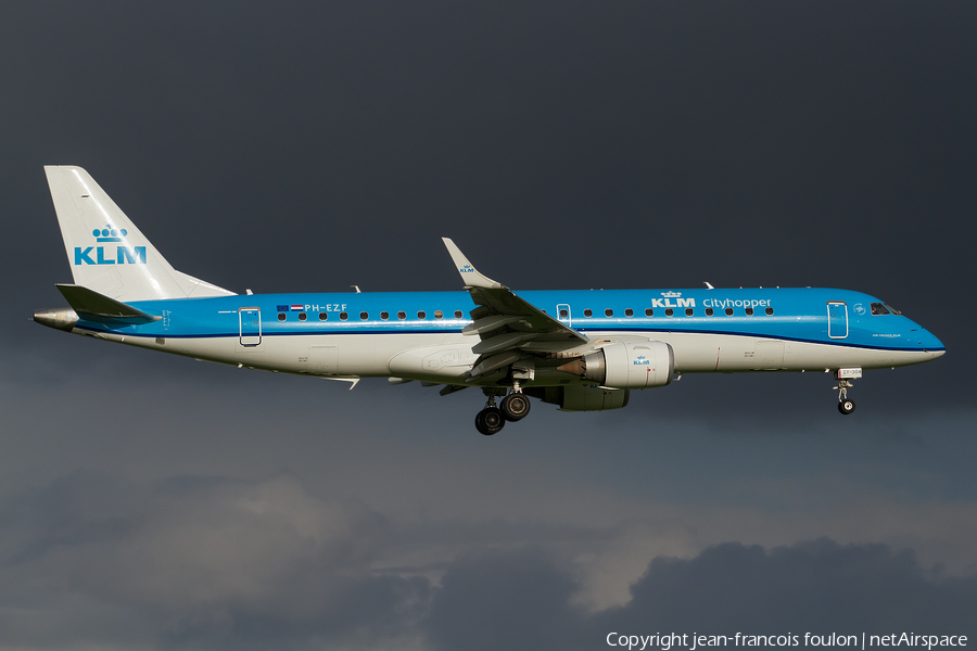 KLM Cityhopper Embraer ERJ-190STD (ERJ-190-100STD) (PH-EZF) | Photo 414872