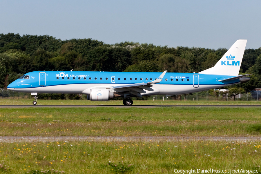 KLM Cityhopper Embraer ERJ-190STD (ERJ-190-100STD) (PH-EZF) | Photo 490709
