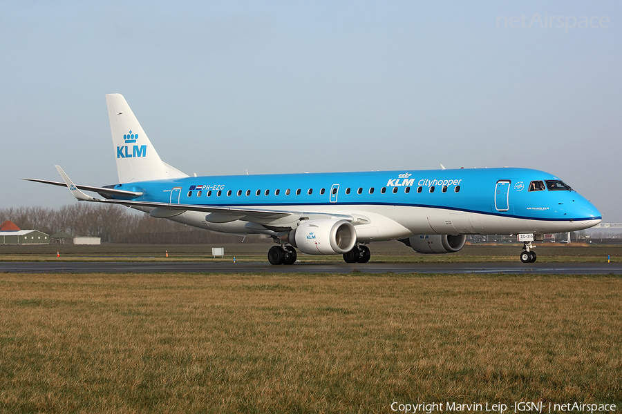 KLM Cityhopper Embraer ERJ-190LR (ERJ-190-100LR) (PH-EZG) | Photo 100582
