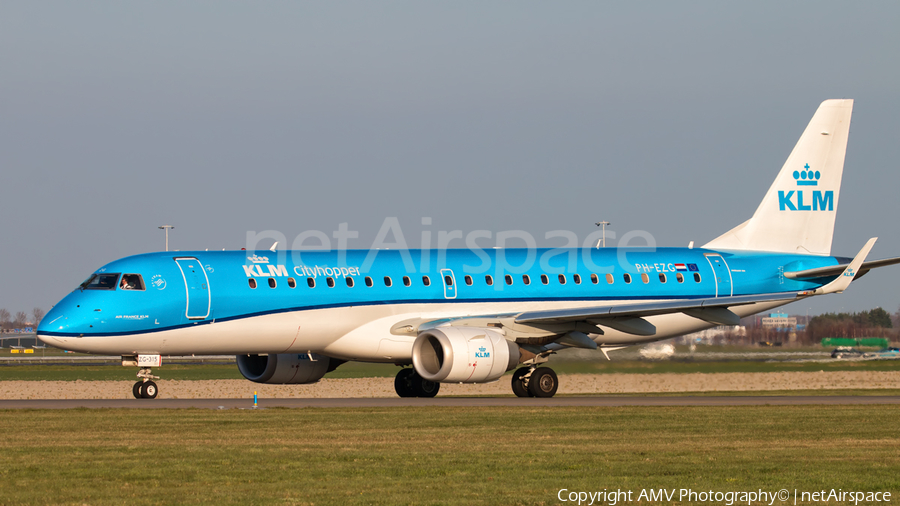 KLM Cityhopper Embraer ERJ-190LR (ERJ-190-100LR) (PH-EZG) | Photo 105040
