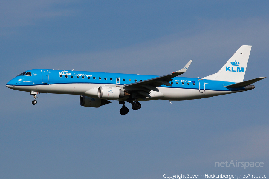 KLM Cityhopper Embraer ERJ-190LR (ERJ-190-100LR) (PH-EZG) | Photo 237751