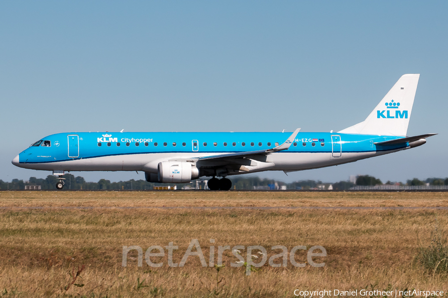 KLM Cityhopper Embraer ERJ-190LR (ERJ-190-100LR) (PH-EZG) | Photo 255896