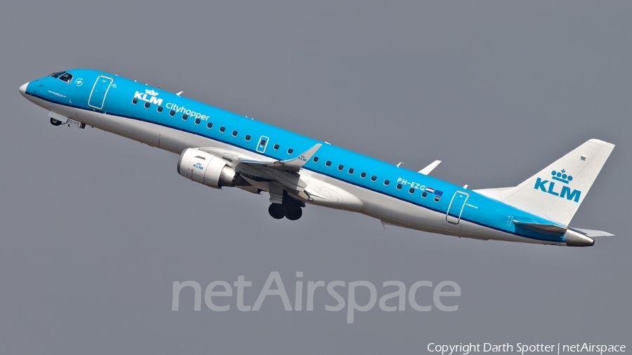 KLM Cityhopper Embraer ERJ-190LR (ERJ-190-100LR) (PH-EZG) | Photo 282642