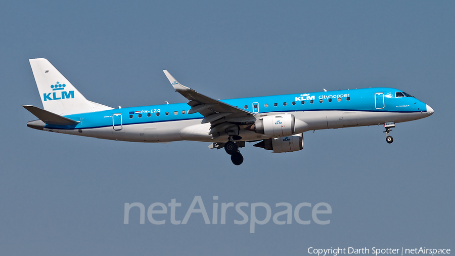 KLM Cityhopper Embraer ERJ-190LR (ERJ-190-100LR) (PH-EZG) | Photo 326065