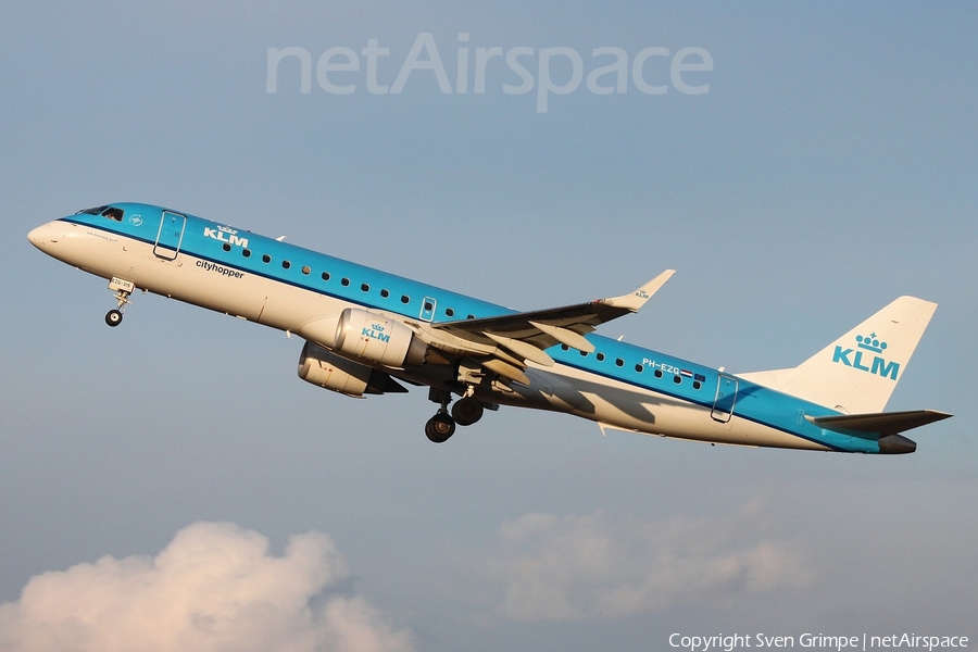 KLM Cityhopper Embraer ERJ-190LR (ERJ-190-100LR) (PH-EZG) | Photo 23806