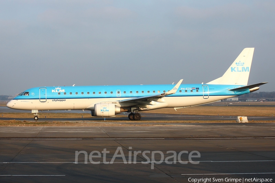 KLM Cityhopper Embraer ERJ-190LR (ERJ-190-100LR) (PH-EZG) | Photo 38063
