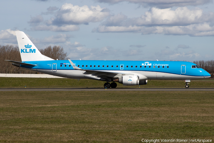 KLM Cityhopper Embraer ERJ-190LR (ERJ-190-100LR) (PH-EZG) | Photo 559487