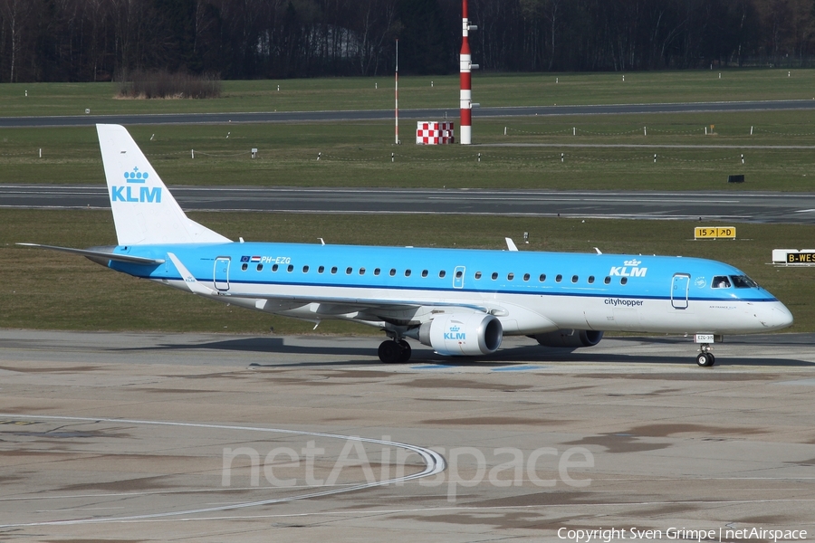 KLM Cityhopper Embraer ERJ-190LR (ERJ-190-100LR) (PH-EZG) | Photo 449827