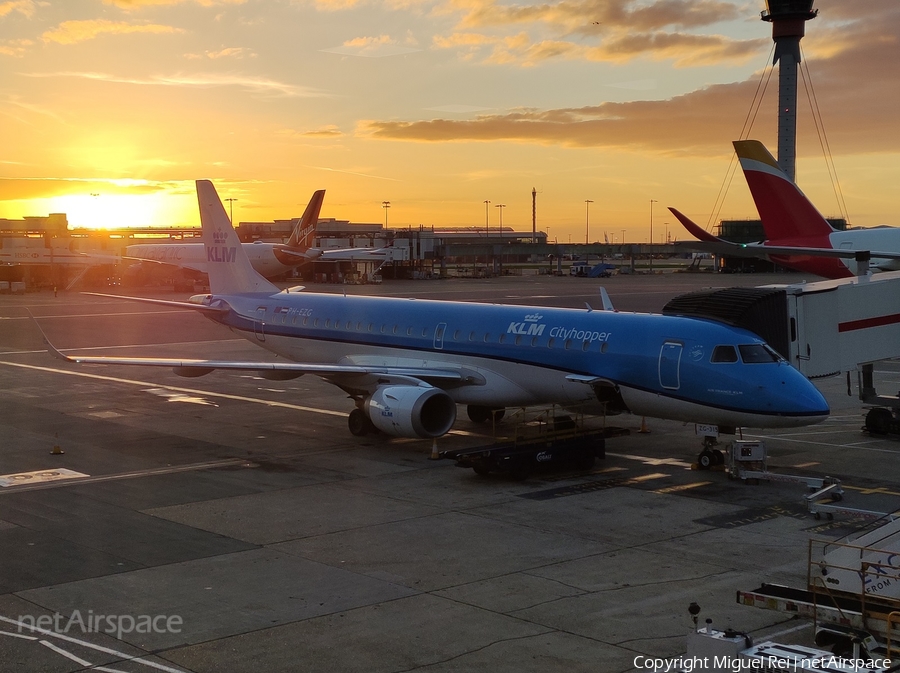 KLM Cityhopper Embraer ERJ-190LR (ERJ-190-100LR) (PH-EZG) | Photo 529975