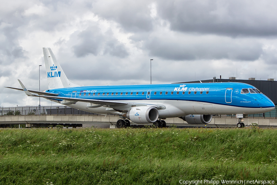 KLM Cityhopper Embraer ERJ-190LR (ERJ-190-100LR) (PH-EZH) | Photo 117654