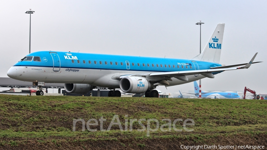 KLM Cityhopper Embraer ERJ-190LR (ERJ-190-100LR) (PH-EZH) | Photo 225055
