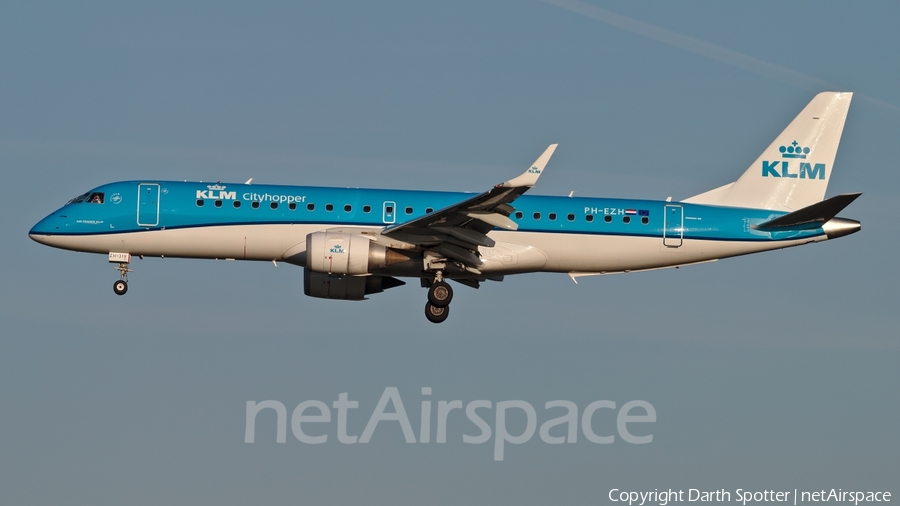 KLM Cityhopper Embraer ERJ-190LR (ERJ-190-100LR) (PH-EZH) | Photo 235569