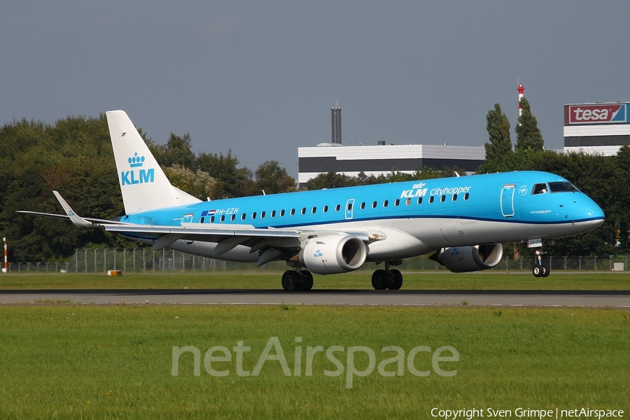 KLM Cityhopper Embraer ERJ-190LR (ERJ-190-100LR) (PH-EZH) | Photo 123193