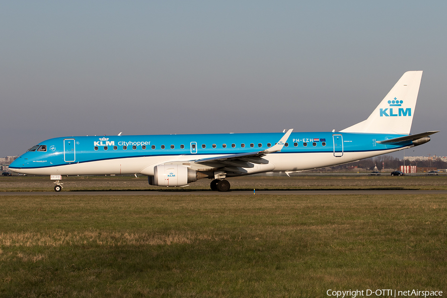 KLM Cityhopper Embraer ERJ-190LR (ERJ-190-100LR) (PH-EZH) | Photo 527608