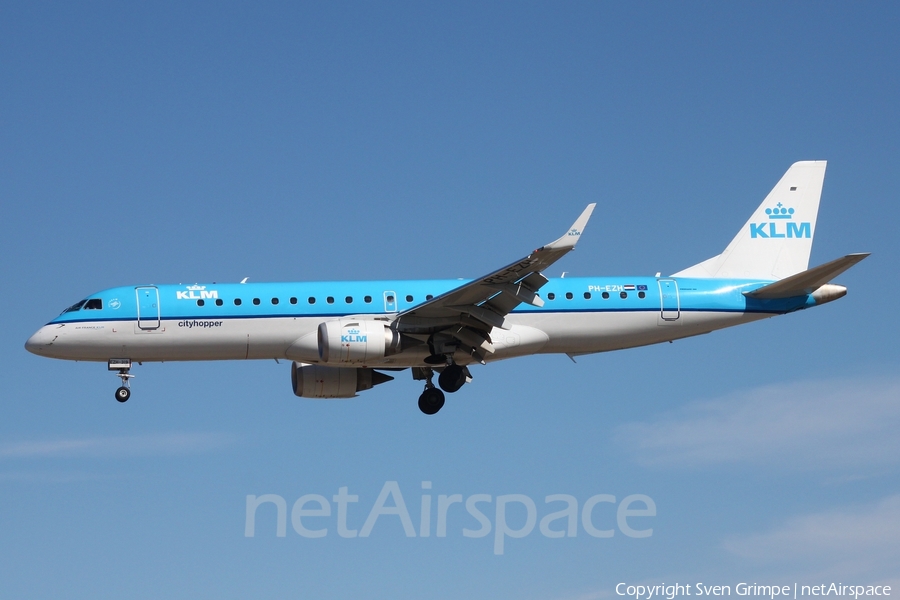 KLM Cityhopper Embraer ERJ-190LR (ERJ-190-100LR) (PH-EZH) | Photo 450808