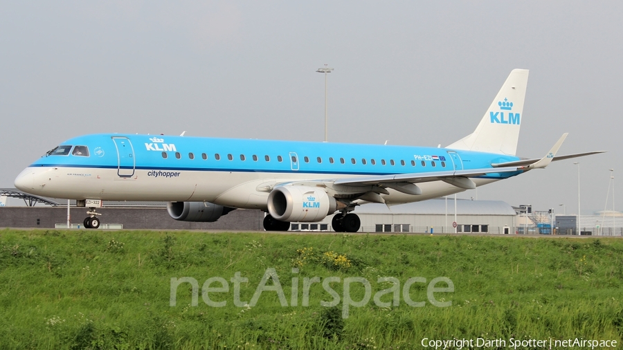 KLM Cityhopper Embraer ERJ-190STD (ERJ-190-100STD) (PH-EZI) | Photo 216589