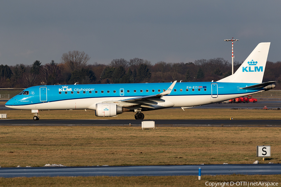 KLM Cityhopper Embraer ERJ-190STD (ERJ-190-100STD) (PH-EZI) | Photo 140170