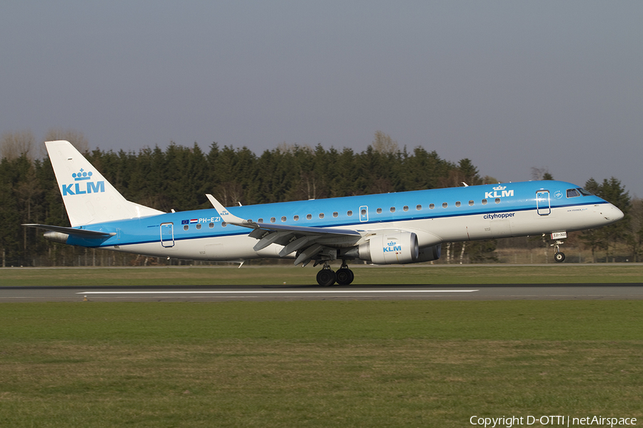 KLM Cityhopper Embraer ERJ-190STD (ERJ-190-100STD) (PH-EZI) | Photo 287893
