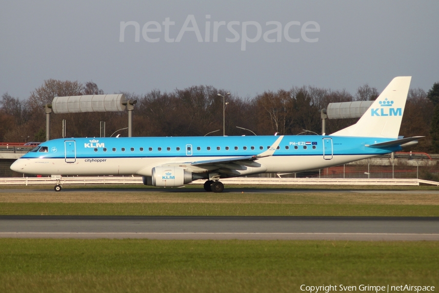 KLM Cityhopper Embraer ERJ-190STD (ERJ-190-100STD) (PH-EZI) | Photo 452225