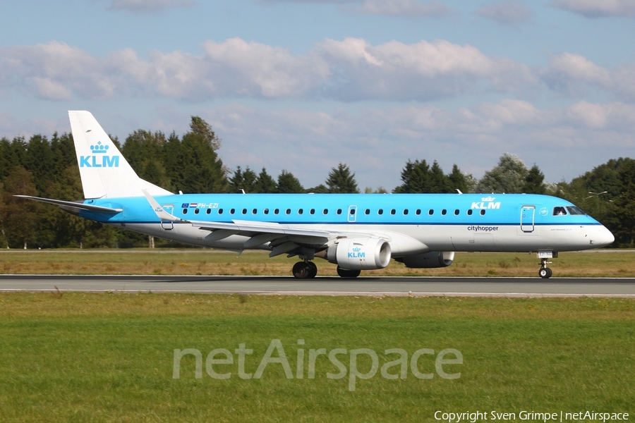 KLM Cityhopper Embraer ERJ-190STD (ERJ-190-100STD) (PH-EZI) | Photo 453361