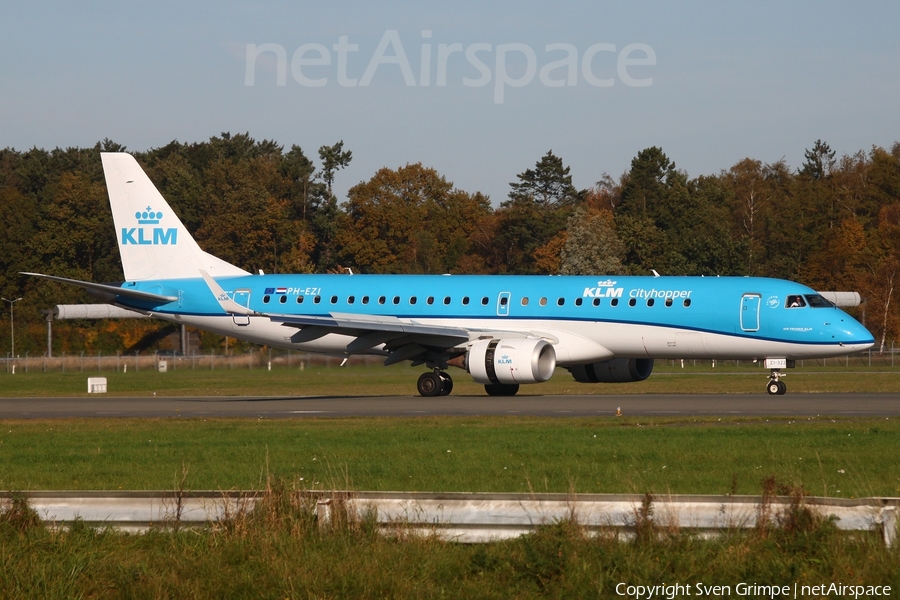 KLM Cityhopper Embraer ERJ-190STD (ERJ-190-100STD) (PH-EZI) | Photo 492598