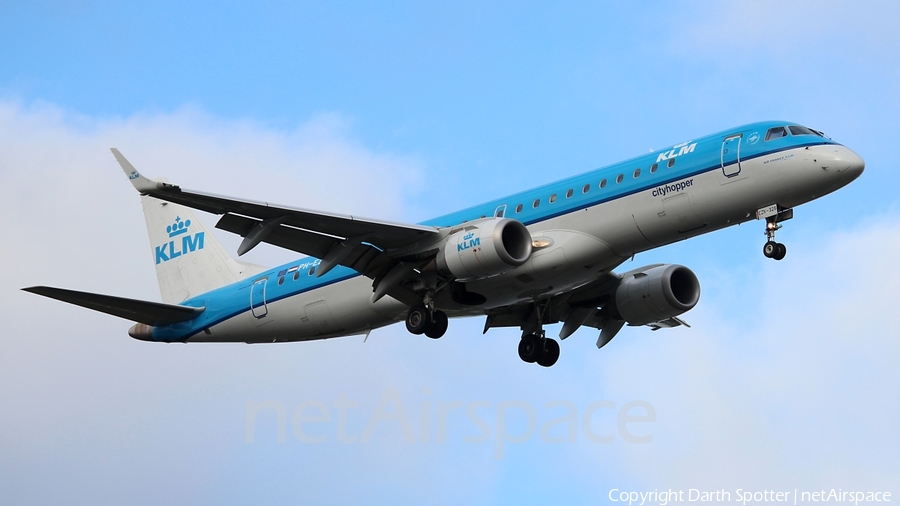 KLM Cityhopper Embraer ERJ-190STD (ERJ-190-100STD) (PH-EZK) | Photo 211756