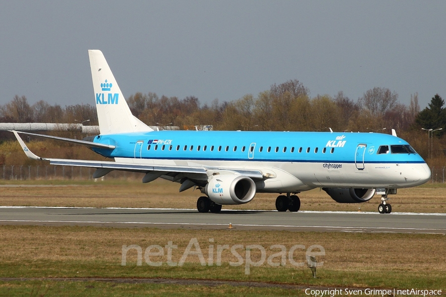 KLM Cityhopper Embraer ERJ-190STD (ERJ-190-100STD) (PH-EZK) | Photo 16525