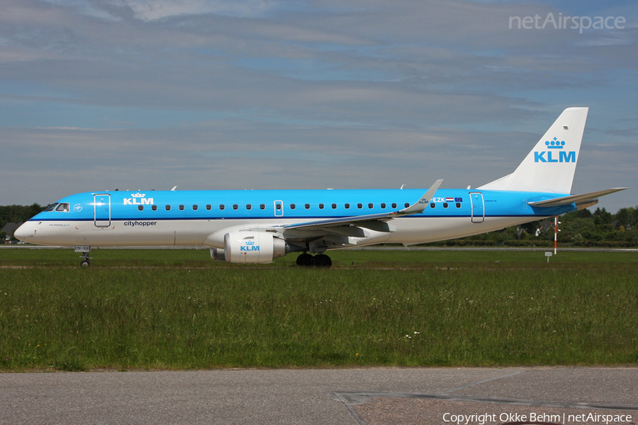KLM Cityhopper Embraer ERJ-190STD (ERJ-190-100STD) (PH-EZK) | Photo 38663